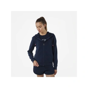 Bluza Rossignol W LOGO SWEAT FZ HOOD FL granatowy