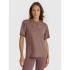 T-shirt oversize z modalem damski 4F 4FRAW25TTSHF3408-82S