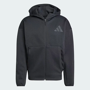 Bluza męska z kapturem New Adidas Z.N.E. Full-Zip Hooded Czarna - JE7538