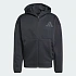 Bluza męska z kapturem New Adidas Z.N.E. Full-Zip Hooded Czarna - JE7538