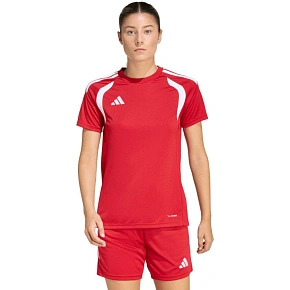 Koszulka damska adidas Tiro 26 League Jersey czerwona KB1336 Koszulka damska adidas Tiro 26 League Jersey czerwona KB1336