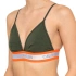 Biustonosz na fiszbinach QF5669E-FDX khaki - Calvin Klein