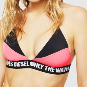 Góra od bikini 00SIXF-0EAYZ-388F różowo-czarny - Diesel
