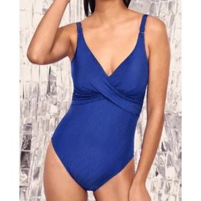 Stroje kąpielowe jednoczęściowe 7211 M2 niebieski - Anita