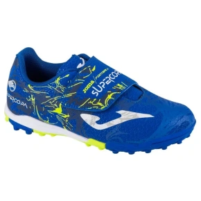 Dziecięce buty sportowe Jr SCJW2404TFV Granatowy z żółtym - Joma