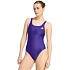 Kostium kąpielowy damski adidas V-back fioletowy KS2951