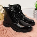 Dziewczęce spodnie Acorn Black Jr II374045 - Big Star
