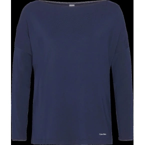 Koszula do spania damska QS6264E-2VZ granatowy - Calvin Klein