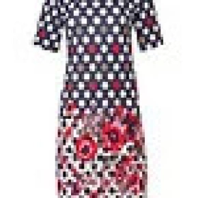 Damska sukienka plażowa 16201-120-2 niebieska w kropki - Pastunette