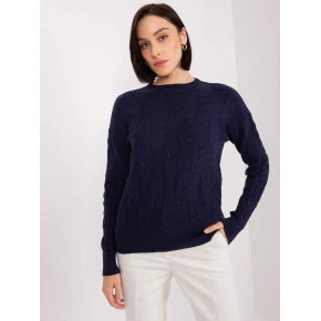 Sweter AT SW 2340.80 ciemnoniebieski - FPrice