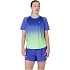 ASICS Road Fade SS Top 2012D420-400 Niebieskie L