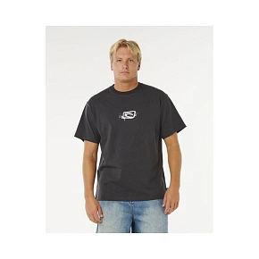 Koszulka męska RIP CURL Medina Inner Vision Spray Tee czarna Koszulka męska RIP CURL Medina Inner Vision Spray Tee czarna
