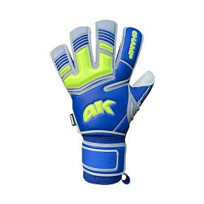 Rękawice bramkarskie 4Keepers Champ VII HB Junior niebiesko-zielone fluo 3