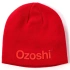 Klasyczna czapka Ozoshi Hiroto OWH20CB001 czerwona