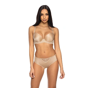 Dámská tanga JENNIFER II S-0155/4/1 béžové - MAT