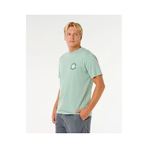Koszulka męska RIP CURL Pacific Rinse Circle Tee zielona Koszulka męska RIP CURL Pacific Rinse Circle Tee zielona