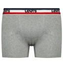 Bokserki męskie 3Pack 37149-0544 czarny/szary - Levi's