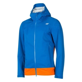 Męska kurtka trekkingowa H4Z19-KUMT001 niebiesko-pomarańczowa - 4F