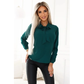 Dámská halenka 140-24 Tmavě zelená - Numoco