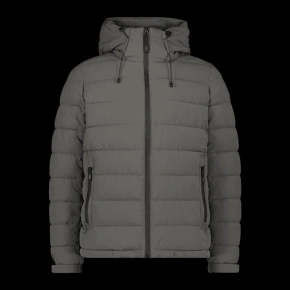 Kurtka z kapturem męska CMP zimowa sportowa ocieplana szara (34K0167/E910)