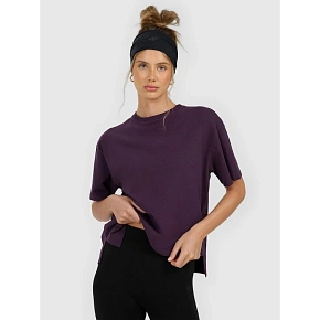 T-shirt loose gładki damski 4F 4FRAW25TTSHF3624-50S dámské