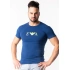T-shirt męski 111035 9P523 niebieski - Emporio Armani