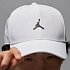 Czapka z daszkiem Air Jordan Rise Structured Metal Jumpman Biała - HM5750-100