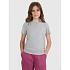 T-shirt regular gładki dziewczęcy 4F 4FJRMM00TTSHF3231-25M