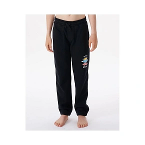 Spodnie RIP CURL Icons Of Surf Trackpant-Boy czarny Spodnie RIP CURL Icons Of Surf Trackpant-Boy czarny