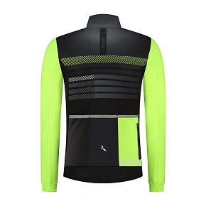 Rogelli koszulka dł.r STRYDE czarny-fluor L Rogelli koszulka dł.r STRYDE czarny-fluor L