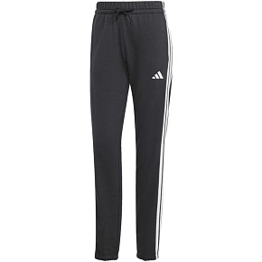Spodnie damskie adidas Essentials 3-Stripes French Terry Cuffed czarne JD5302 dámské