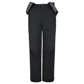 Dziecięce spodnie narciarskie GABONE-J Black - Kilpi