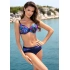 Damskie figi kąpielowe KFT015 Nevis tm. niebieski - Gaia