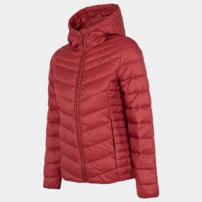 Kurtka damska W H4Z22-KUDP003 61S czerwona - 4F