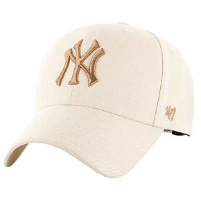 47 Brand MLB New York Yankees Cap B-MVPSP17WBP-NTU Beżowe One size