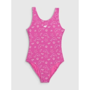Dziewczęcy kostium kąpielowy jednoczęściowy 4F 4FJRSS25USWSF109-90A Dziewczęcy kostium kąpielowy jednoczęściowy 4F 4FJRSS25USWSF109-90A