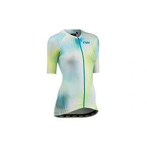 Koszulka rowerowa NORTHWAVE Blade Woman Jersey S/s zielona Koszulka rowerowa NORTHWAVE Blade Woman Jersey S/s zielona