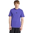 Koszulka męska adidas Essentials Small Logo Single Jersey fioletowa KF2404 pánské