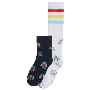 Tęczowe skarpetki HN5735 - ADIDAS