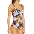 Stroje kąpielowe jednoczęściowe 7743 M1 w kwiaty - Anita