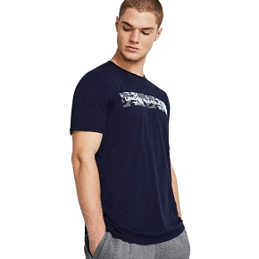 Koszulka męska Under Armour Camo Chest Stripe granatowa 1376830 410 M Koszulka męska Under Armour Camo Chest Stripe granatowa 1376830 410 M