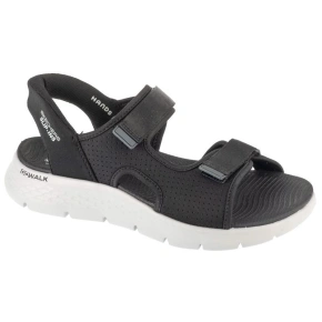 Skechers Slip-Ins: Go Walk Flex Sandal - Easy Entry 229210-BKGY Czarne 42