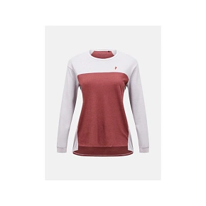 Koszulka damska PEAK PERFORMANCE W Trail Wool-Blend Longsleeve kolor szary Koszulka damska PEAK PERFORMANCE W Trail Wool-Blend Longsleeve kolor szary