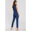 Kombinezon damski S259 niebieski - Stylove