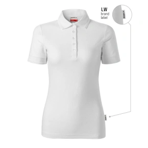 Koszulka polo damska Reserve (biały (brand label))