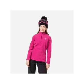 Bluza Rossignol Girl 1/2 Zip Fleece różowy Bluza Rossignol Girl 1/2 Zip Fleece różowy