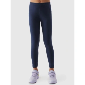 Legginsy bawełniane elastyczne dziewczęce 4F Junior Legginsy bawełniane elastyczne dziewczęce 4F Junior