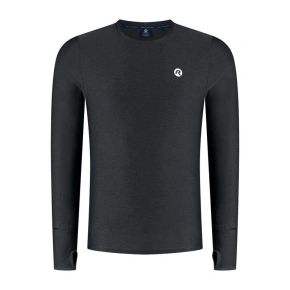 Rogelli T-shirt LM ESSENTIAL czarny XL Rogelli T-shirt LM ESSENTIAL czarny XL