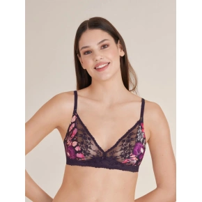 Biustonosz damski 0803836 563 fioletowy - Felina