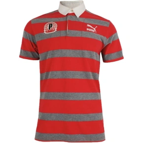 Koszulka męska Puma Polo czerwono-szara 558241 09 pánské